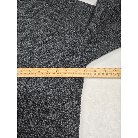 Woolrich Charcoal Overland 7124 Cotton Blend Waffleknit Sweater Men Sz XL Gray - Picture 6 of 7